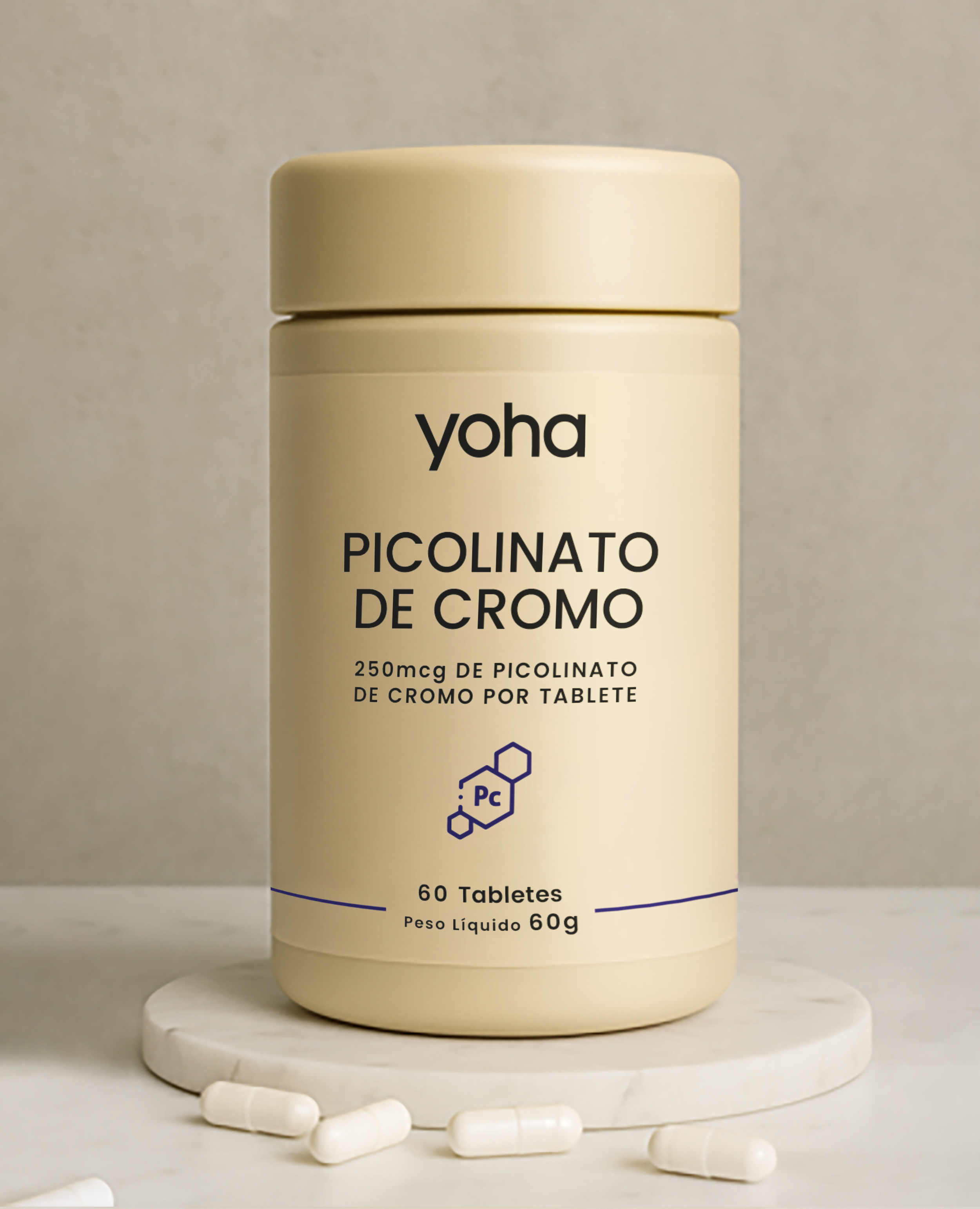 PICOLINATO DE CROMO 60 tabletes
