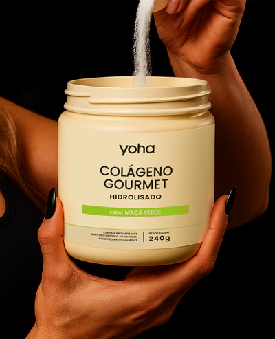 Colágeno Gourmet 240g - Maçã Verde