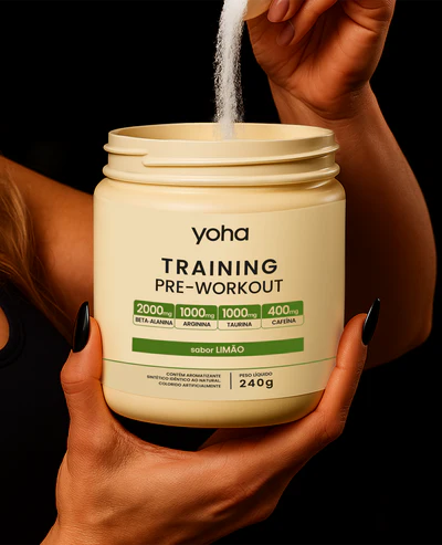 Training Pre Workout 240g - Limão